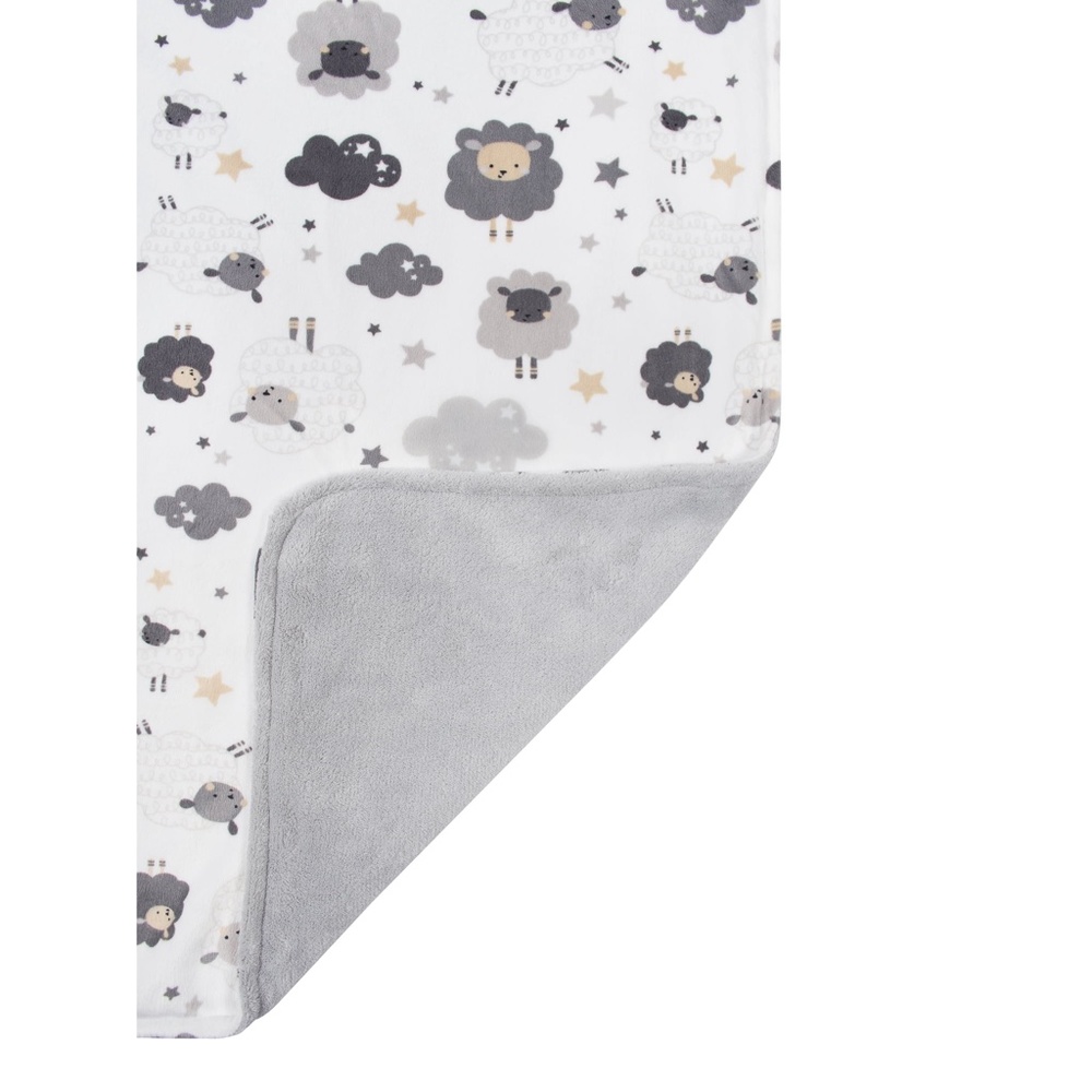 Parent's Choice Soft Plush Sheep Blanket - Picture 3 of 4